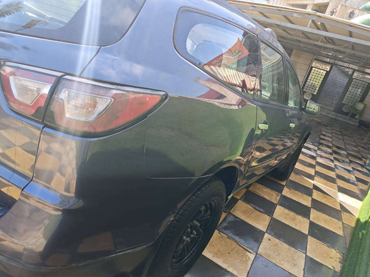 شوفر ترافرس LT
2013
حادث اميركا جاملغ خلفي صبغ وباقي الصبغ تطابق لون فقط بدون ضربه أو معجون
 تبريد تدفئة فول سياره أحلى من الصور
مكانها بغداد /المنصور 
بأسمنا السياره
محرك مفتوح مسويله ادامه كامله والسياره جدا ناعمة 
صدر محرك خير من الله 
السعر 110 ورقه وبيها مجال 
***********
***********
