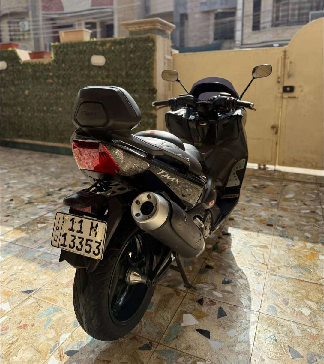 تيماكس 2011 رقم وسنوية
الدراجة جديدة وبحالة الوكالة مكفولة مكينة وكفر وكلچات عام
بيها زنون بلادي
زوج تايرات دلوب مال شركة
جيبي اس 
ماشية ٦٠ الف 
يدات تدفئة وقباقة عمبار ويدات بريك تزويد 
المكان بغداد البنوك السعر خاص الشراي يتصل 
***********
