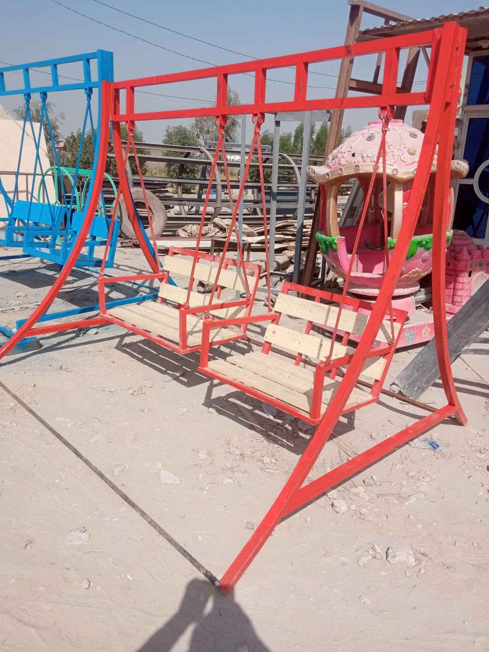 حداديه الغراوي 
عمل المراجيح 
كل الانواع المراجيح
واسعار مناسب جدن
عنوان طريق السياحي 
قرب فلكه العباسيه 
اتصل ***********
         ***********
