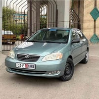 كورلا نحلة ٢٠٠٧ لون فيروزي مميز ماشية ٧١ الف حقيقي  حادث جاملغ وبنيد ب...