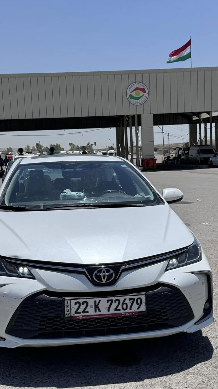 السلام عليكم كورلا خليجي موديل 23 ساز رقم اربيل باسمي
ماشيه 100 الف السيارة بيها طخه خفيفه باب عكس سايق موضحه بلصور ودعاميه اماميه مصبوغه مكان سياره بغداد ***********
