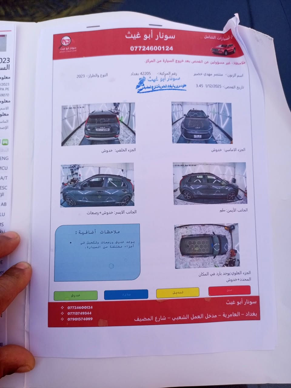 كيه نيرو 2023
بدون ضرر السونار ورقم الشاصي بلمنشور

سياره جديده

مكان السياره ديالئ

رقم بغداد

السعر 160 

وهذا رقمي***********
