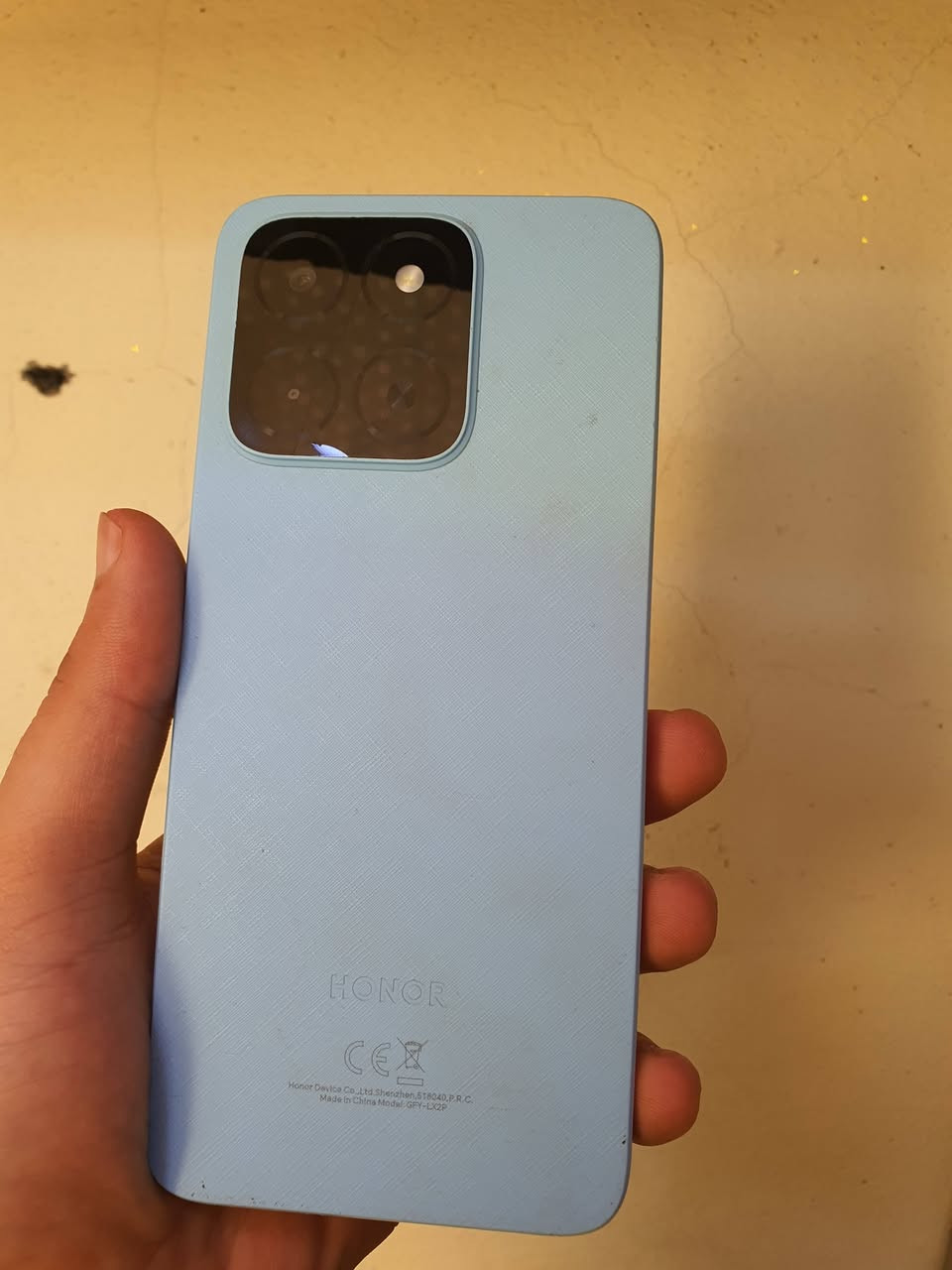 📱 HONOR X5b Plus — جهاز مستخدم بسعر مناسب

🖥 شاشة 6.56 بوصة بتردد 90Hz
⚡ أداء سلس للاستخدام اليومي
💾 ذاكرة 4GB رام
📦 تخزين 128GB
🔋 بطارية قوية 5200mAh تدوم طول اليوم
🔐 بصمة جانبية + شريحتين اتصال

💰 السعر 150,000

📍 العنوان: (العلكايه الشارع الثاني مقابيل صيدليه لواء فلاح)
📞 للحجز والاستفسار راسلنا خاص


**إذا كنت صاحب هذا الإعلان وتريد حذفه لأي سبب، رجاءا أرسل رسالة إلى الدعم الفني**