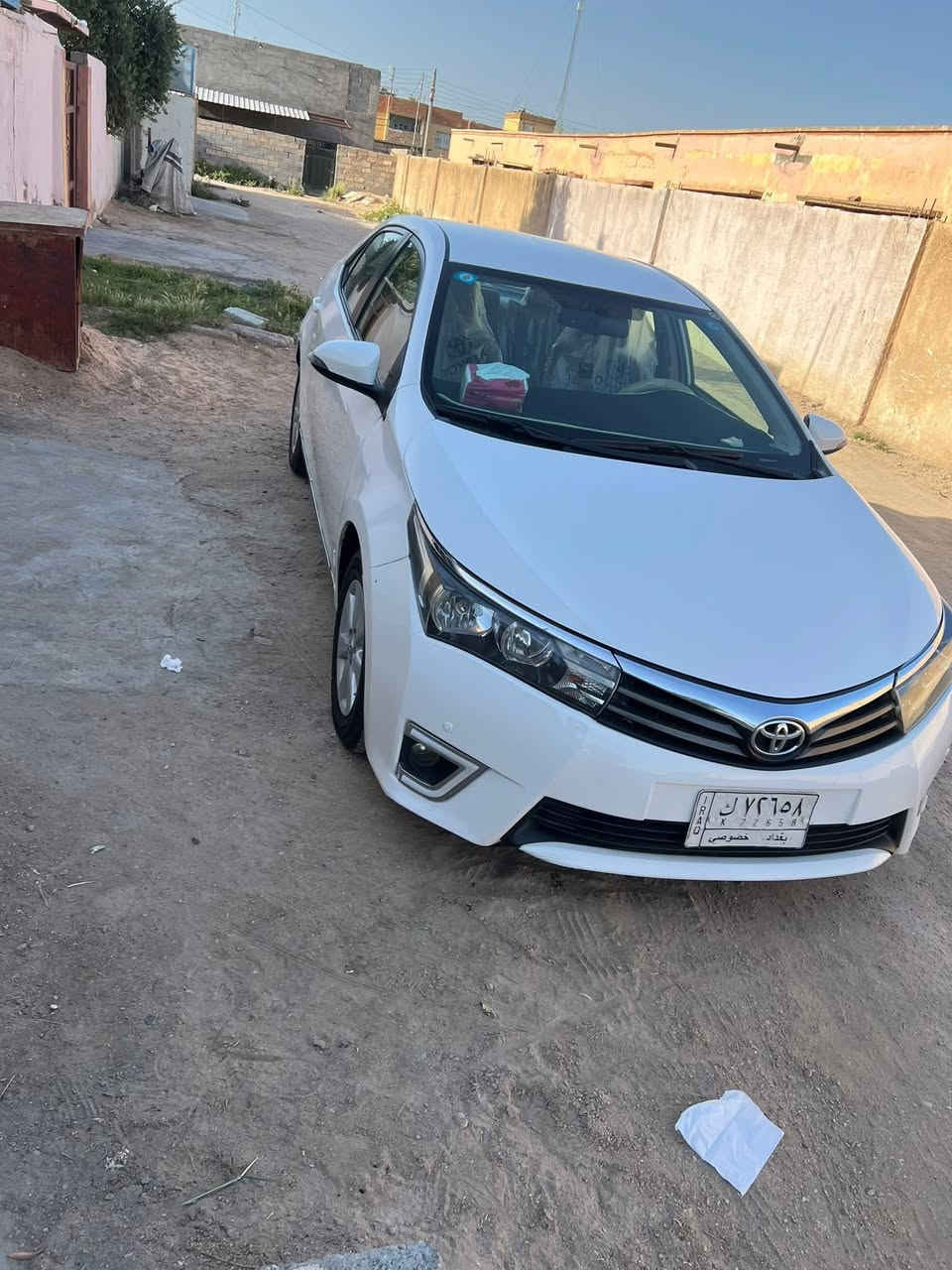 كورلا 15 خليجي محرك2000 رقم بغداد بأسمي سونارها موجود
ماشيه 163 مكاني مكاني الأنبار حبانية 

السعر 157

***********
