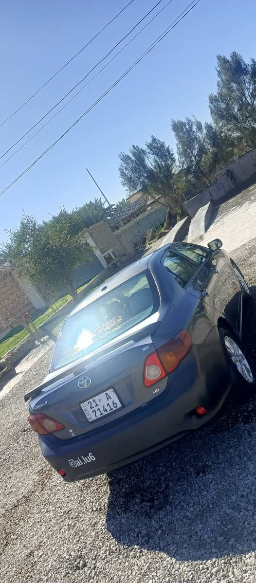 السلام عليكم كورلا 2009 للبيع رقم سليمانية سنوية ل30.  3قطع صبغ+2تبديل بدون دواخل كير مكينة بالشرط تخم تاير بأسمي فتحة سقف شغال مكاني ديالى المقدادية ***********
