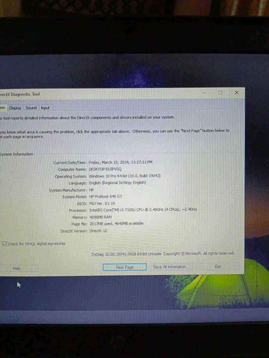 سلام عليكم لابتوب للبيع 🌹🌹
- كور i3
- ذاكره عشوائيه رام 4 كيكا
- تخزين 256 كيكا نوع SSD للنظام
- تخزين 500 كيكا نوع hdd للألعاب
- كارت شاشه داخلي 4 كيكا 👑
- النظام وندوز 10 برو
- شاحنته الاصليه مو تجاري
السعر 190 الف 👍👍 
مكاني ديالى


**إذا كنت صاحب هذا الإعلان وتريد حذفه لأي سبب، رجاءا أرسل رسالة إلى الدعم الفني**