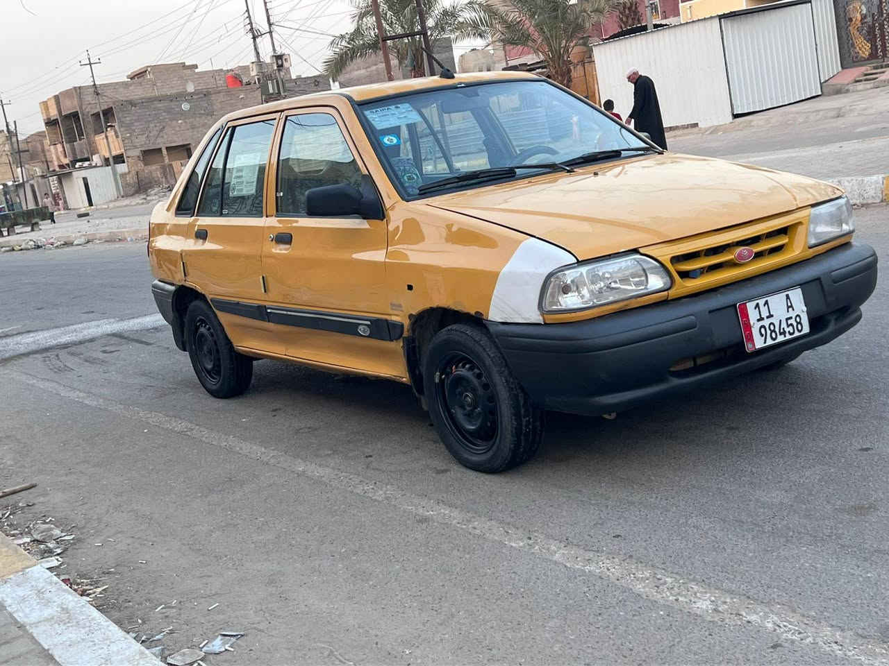 سلام عليكم 
سايبه 2011 رقم بغداد إنكليزي مصفره هيئة وغرامات تحويل ثاني يوم بسمي مكينه وكير بجيس توني شادهن تبريد شغال نقصه بس غاز السعر 23 وبيه مجال قليل ***********
