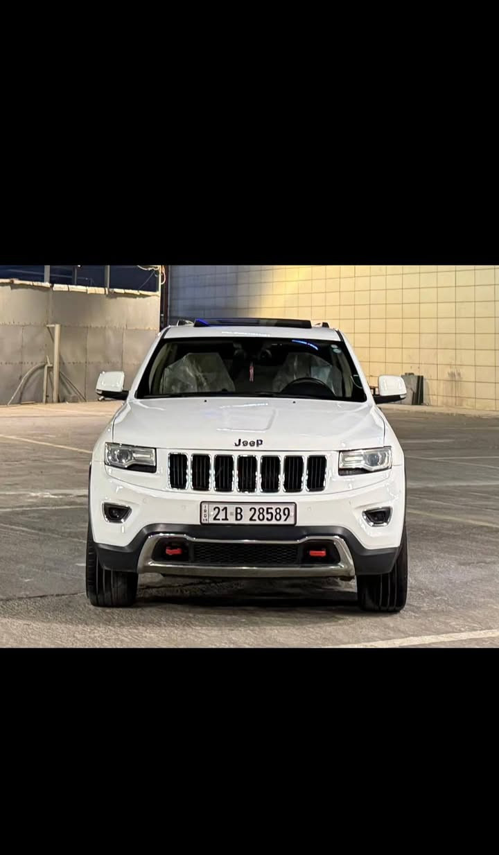 جيب جراند شيروكي LIMITED 2014خليجي وكالة 4×4فول مواصفات *حجم المحرك 6سلندر 3600 
*ماوس وضعيات قيادة الفور ويل
 *بانوراما 
*غرفه السياره عسلي جلد 
*اناره ترحيب 
*بصمه دخول ذكي
 *صندوق كهربائي 
*شاشة كبير 8.4 
*كشنات الامامي كهرباء
 *ويل حجم 18
*خزن وضع المقاعد والستيرن
 *هوك امامي خلفي
 *شفتات ستيرن
 *كاميرة خلفيه
 *حساسات أمامية خلفي
 *دبل اكزوز 
*مرايا قلاب مع البك
 *تعتيم مرايا 
*ستيرن كهربائي متحرك
 *كشنات تدفئه وتبريد امامي خلفي
 *ستيرن تدفئة 
*كشنات حار بارد 
*لد امامي 
*لايت زنون 
*زراك لايت
 *سستم صوت 9سماعات 
*دمام خلفي 
*إشارات مري 
*كير طياره 8نمر 
*تحكمات ستيرن فول
 *تدفئه مرايا جانبي
 للاستفسار الاتصال ***********
