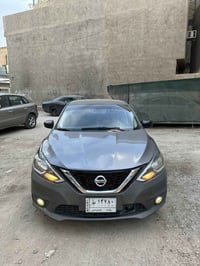 نيسان سنترا  موديل 2018  مواصفات S  شاشه وكامره وحساس ورادار  تخم تاير...