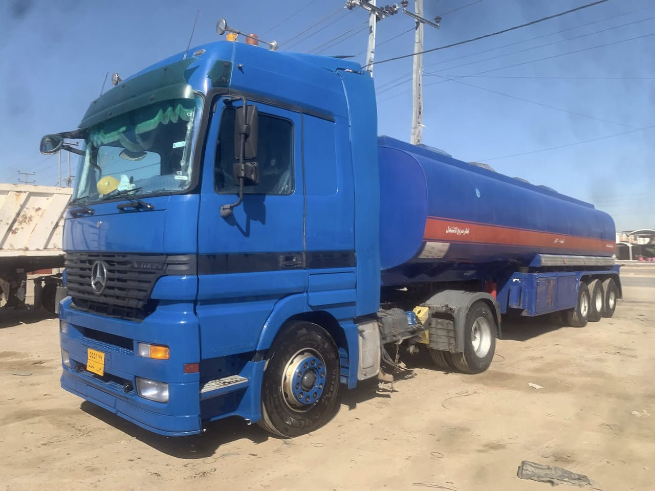 اكتروز 2001 للبيع  
مكينة وكير واكسل بشرط 
بويلر كهرباء  .
رتايدر 5 طكات 
سنوية لل27 
طوناج لشهر 10 
تايرات تخم راس وعربانة
 كالبرس معمر جديد 
منضومة هواء كاملة
كهرباءيات كاملة 
دوشمة كاملة
كشن سايق حواجب 13
حمولة 32500 اسود بياضات 36000
برقيات تشتغل كربلاء 
ومعامل الشمال حاليا
للتواصل خاص


**إذا كنت صاحب هذا الإعلان وتريد حذفه لأي سبب، رجاءا أرسل رسالة إلى الدعم الفني**