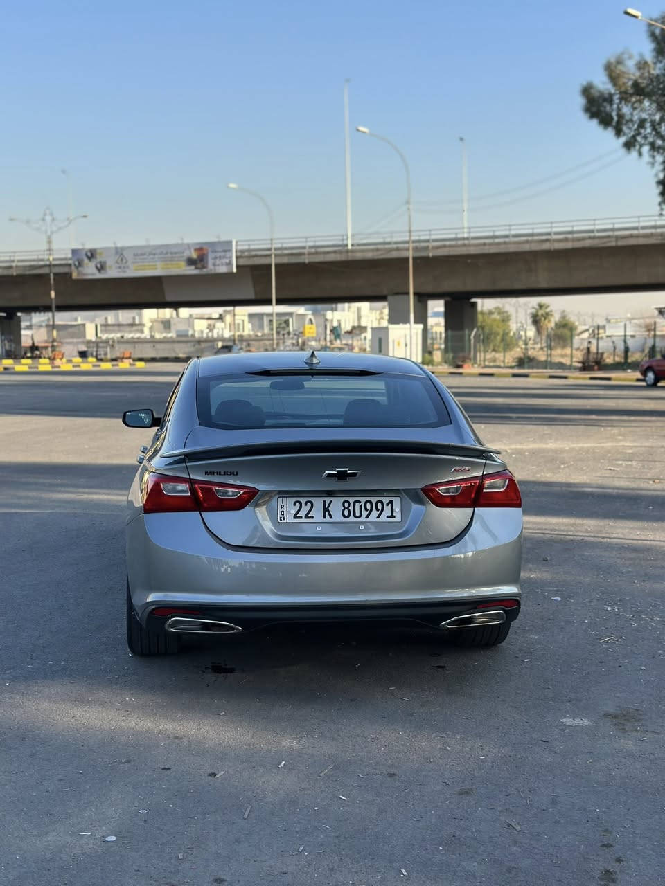 شوفرليت ماليبو 2023
ماشيه 20 ميل 
حادث بابين 
مواصفات RS
مكان السياره الموصل 
السعر 147 وبيها مجال بسيط 
للاستفسار ***********
