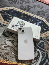 مبايل أيفون ١٣ عادي بطاريه ٩٨تلفون جديد مستخدم قليل السعر ٥٠٠ مجال ‏٠٧...