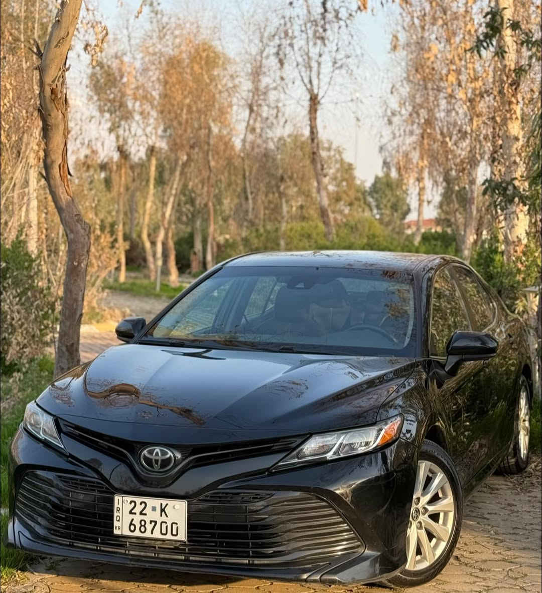 تويوتا كامري 2020
مواصفات 
كشنات كهربائي 
‏‎شاشة 
ناضور ليلي
‏‎كاميرا 
تحكمات ستيرن و تحديد سرعه
تحديد مسار 
‏رادار امامي و خلفي
رادار جانبي
‏‎لايتات زينون LED
وباقي المواصفات المعروفة بالسيارة 
السيارة بجمها كبس وخلفي كبس
ضرر فقط جاملغ خلفي بارد و شبر  صندوق بارد بدون صبغ وبالعراق صار بيها نص باب سايق صبغ
كل ايرباكاتها سليمه  
السيارة شرط التحويل نفس اليوم 
السيارة ترايها زيرو دينار متصرف عليه 
هزة وفحص وسنويه جديدة 
ماشية١٠٠ الف  
السعر ١٧٢$ وماكو هيج سعر بالسوك بهيج نضافة
مكان السيارة كركوك
***********
