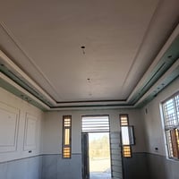 عملنه ترميم وتشطيب المنازل لبخ مخمر ديكور مغربي صبغ سحب معجون سقف ثانو...