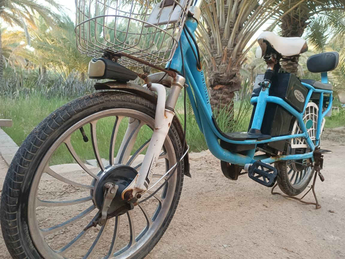 بايسكل شحن (4 بطاريات) مستعمل نظيف شغال (بس نقصه بطاريات)  
السعر / 125 ألف و بي مجال للشراي
المكان / كربلاء ـ مدينة سيد الأوصياء للزائرين 
بس الشراري يراسل الموشراي لا يتعبني رجاءاً كربلاء, العراق


**إذا كنت صاحب هذا الإعلان وتريد حذفه لأي سبب، رجاءا أرسل رسالة إلى الدعم الفني**