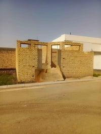 هيكل • جاهز لصب السطح • بستان عليوي ١٠٥م