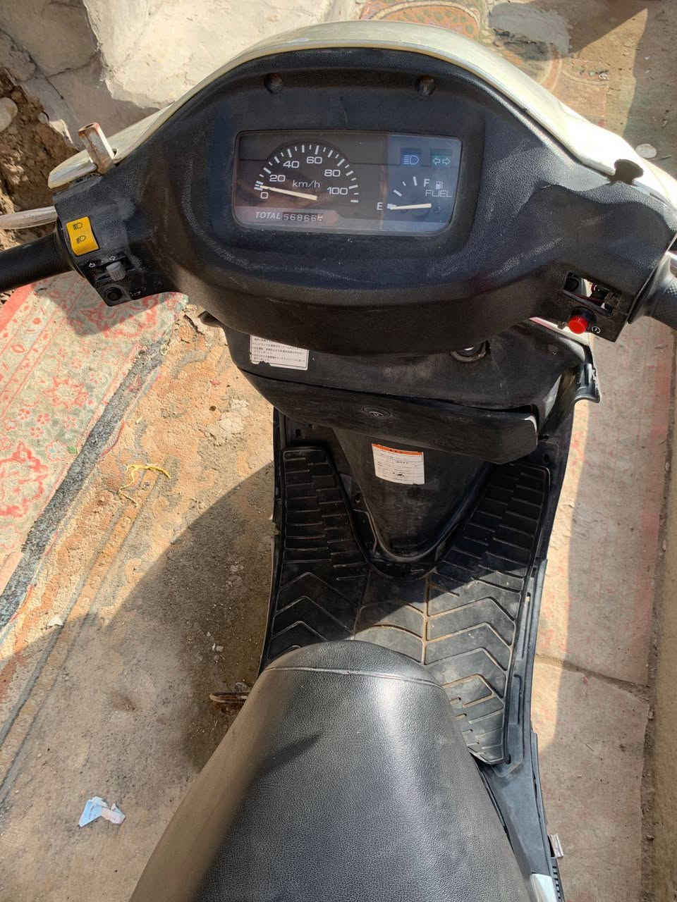 دراجة ياباني ساسوكي حاوية مجفته اول مره شغالة سلف باتري جديد كهربائيات للبيع السعر ٤٧٥ وبيه مجال للاتصال على الرقم *********** العنوان القرنة
