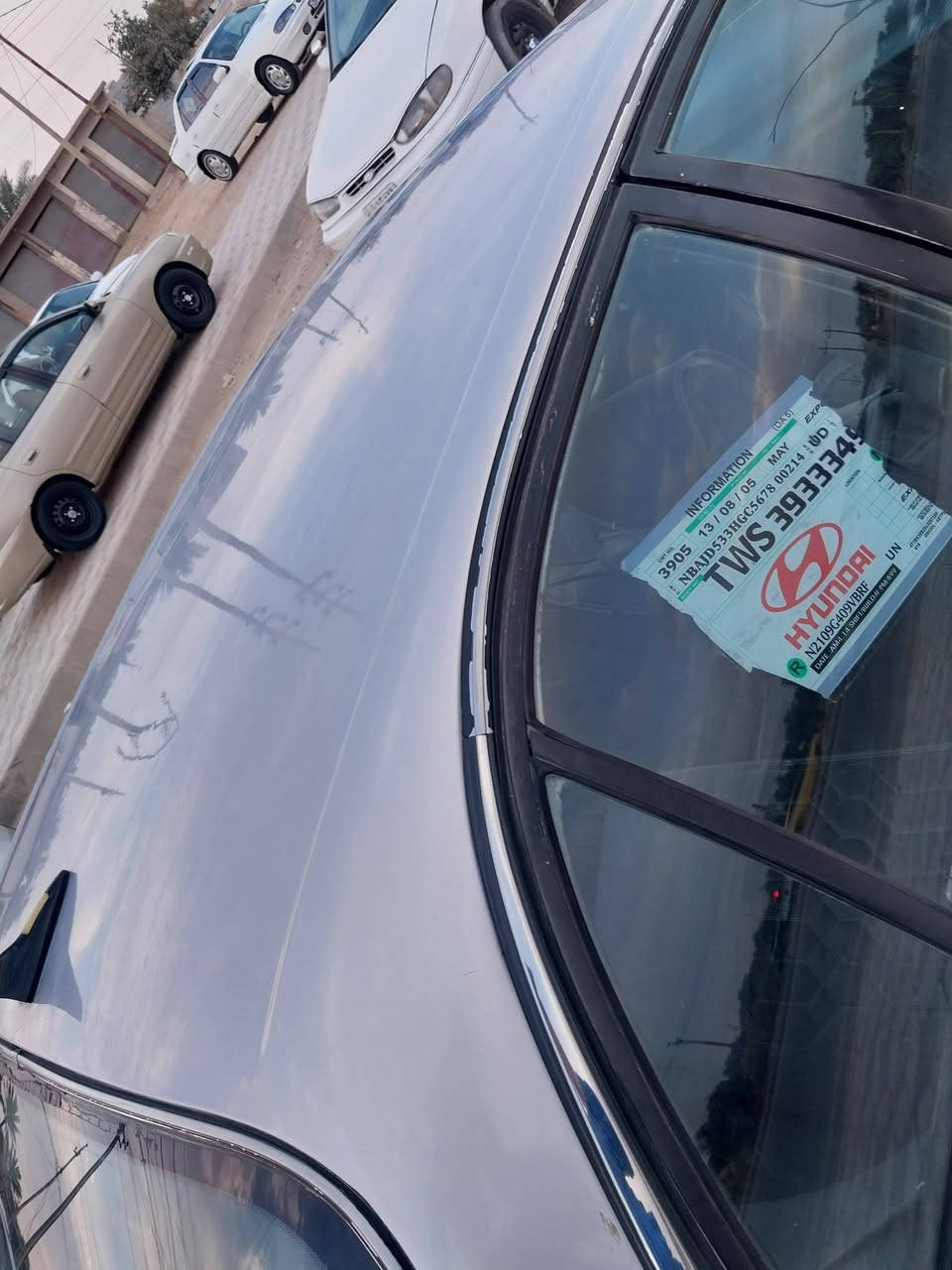 سوناتا 95 رقم بغداد للبيع تحويل مباشر شرط كير محرك كفاله كير البارحه شاده حاويه وبي ضمان سياره كامله دوشمه تخم تاير العنوان بعقوبه السعر 47 وبيه مجال سنويه ل 28 للاستفسا ***********
