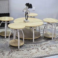 طبلات خماسي • خشب • رجل حديد