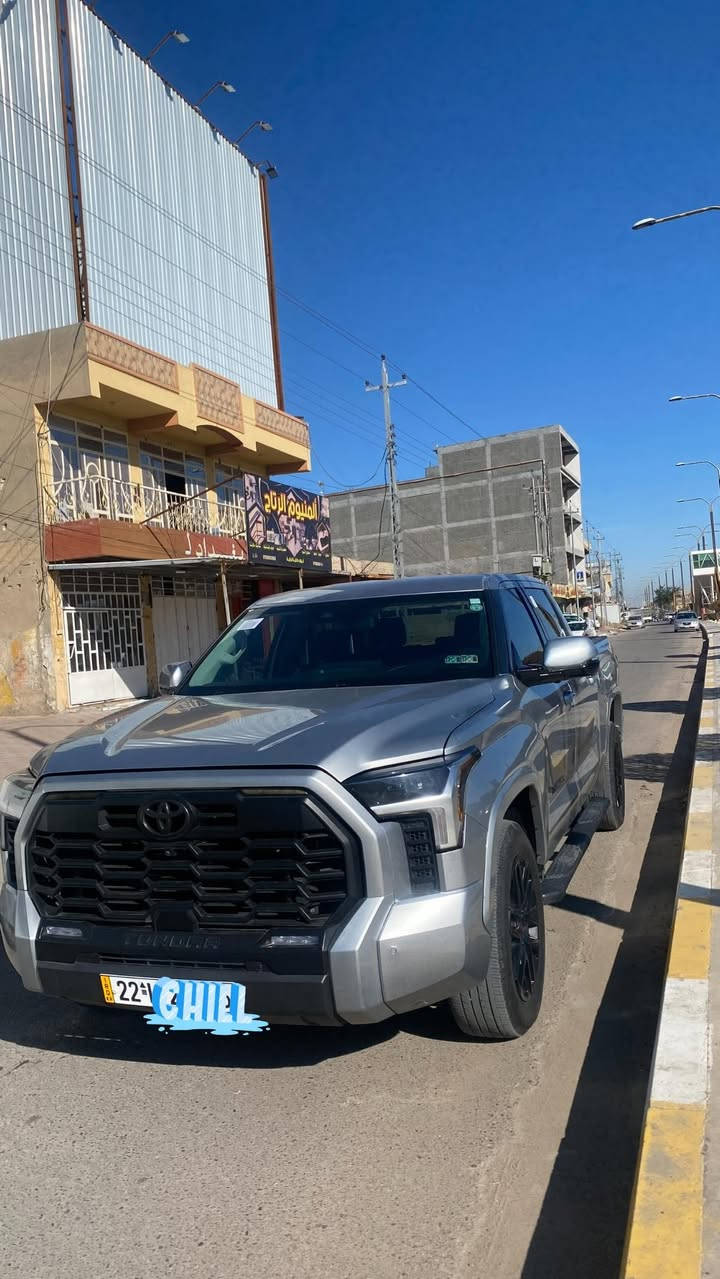 فقط بيع ..
2022 Toyota Tundra Platinum
تويوتا تندرا بلاتينيوم 2022
..
محرك I-FORCE V-6 سعة 3.4

مواصفات معروفة،،نظام تثبيت السرعة التكيفي
مقاعد تدفة تبريد
الدخول بدون مفتاح البصمه الذكية 
بدء التشغيل بدون مفتاح
نظام الملاحة
مرايا قابلة للطي كهربائيًا أندرويد أوتو® أبل كار بلاي®بلوتوث®
هوم لينك
راديو الأقمار الصناعية منفذ USB
فتحة سقف وصلة السحب
الكبح التلقائي في حالات الطوارئ كاميرا محيطية  مراقبة النقطة العمياء مصابيح أمامية LED
تحذير مغادرة المسار
مساحات استشعار المطر
تنبيه حركة المرور الخلفية مقاعد جلدية مقعد الذاكر
رقم هاتف ***********
السعر ٣٦٠ وبيه مجال 
حادث بنيد 
رقم اربيل بسمي
