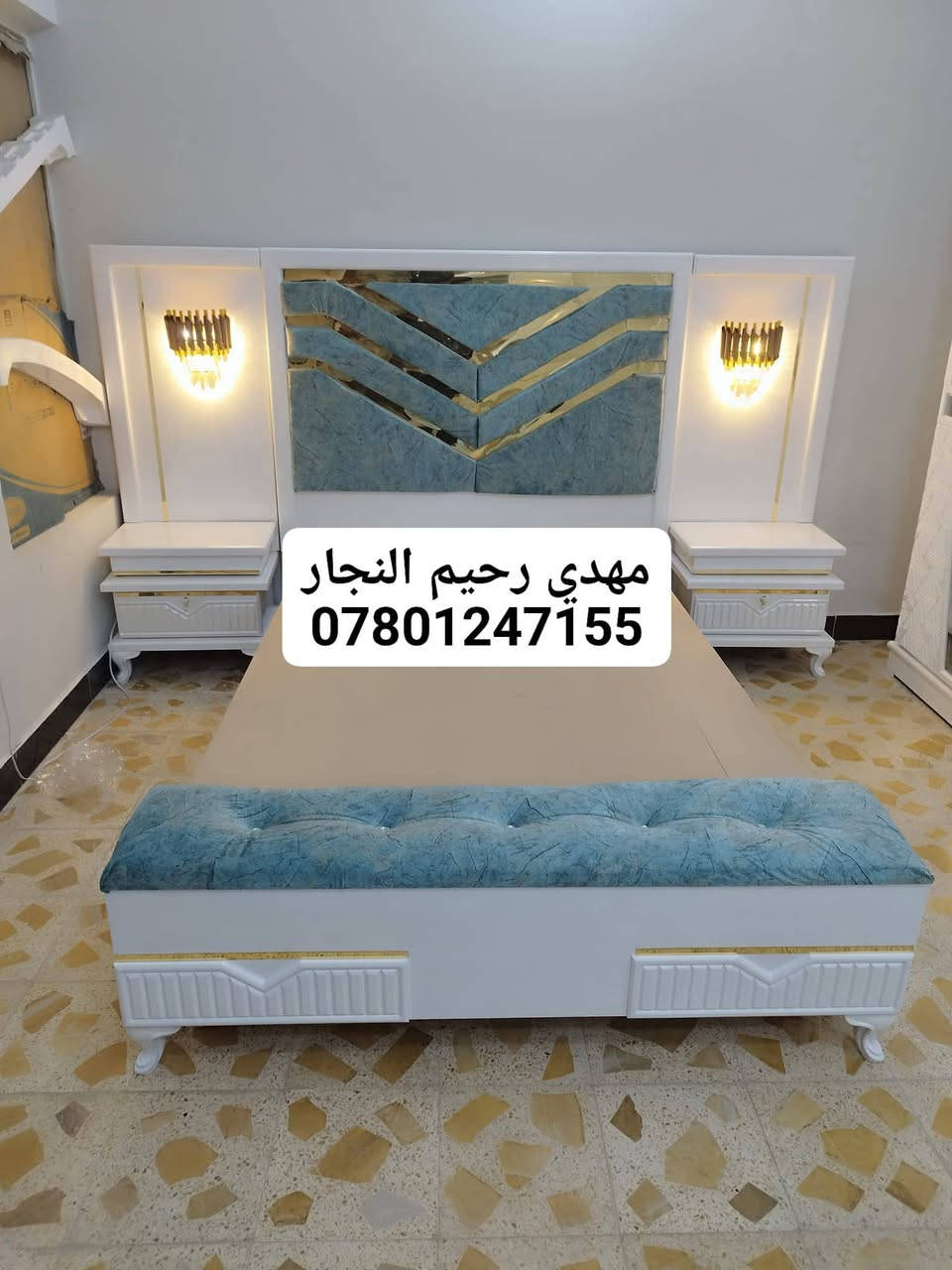 يستمر معمل(مهدي رحيم النجار )
بعمل كافه التصاميم التركيا. بنجاره عراقيه تزكام.
واصباغ حراريه وجميع الألوان 
نعمل حسب قياسات والتصاميم المطلوبه.
العنوان الناصريه قرب سجن الاصلاحي 
يوجد خدمه توصيل لكافه محافضات . العراق❤️ 
لاستفسار ***********. واتساب.
