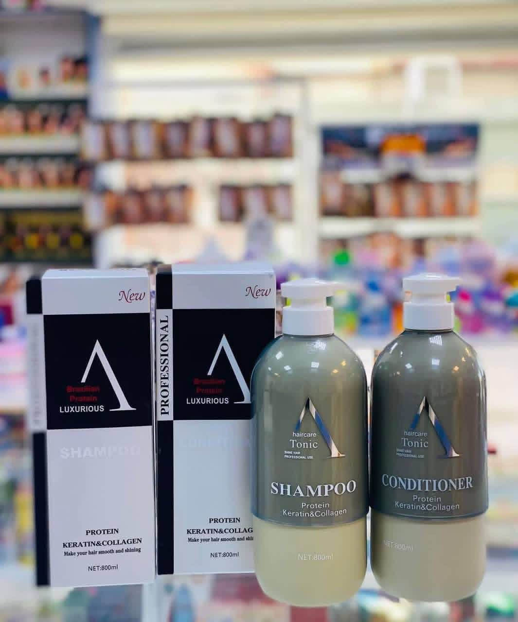 تم توفيره حسب طلب الزبائن😍👉

مجموعة بروتين A 😍 تتكون من شامبو وبلسم البروتين البرازيلي🇧🇷 الاصلي 💯

SHAMPOO Brazilian protein LUXURIOUS

شامبو بروتين كرياتين كولاجين مع مادة البروتين يستخدم لتغذية الشعر وزيادة ترطيبه ولمعانه ✨

شامبو ومكيف بالبروتين والكولاجين والكرياتين 
❤
ومعالج للشعر التالف ، يعيد حيوية الشعر، تنعيم وتطويل الشعر
، يستعمل لكافة انواع الشعر

١- شامبو بروتين A للعناية بالشعر المتقصف والجاف وعلاج تساقط الشعر

٢- بلسم بروتين A يعمل على تنعيم الشعر الجاف والمجعد

معالج شعر اصلي💯💯
#محمد_كوزمتك
#جميع_مستلزمات_مواد_تجميل 
موقعنا:شارع حجي قاسم خلف حبيب مول  داخل مجمع قـمبـر

متوفر توصيل داخل خانقين 🏍️
كل يوم شي جديد بضاعه حلوه بسعر مناسب 
☎️***********
