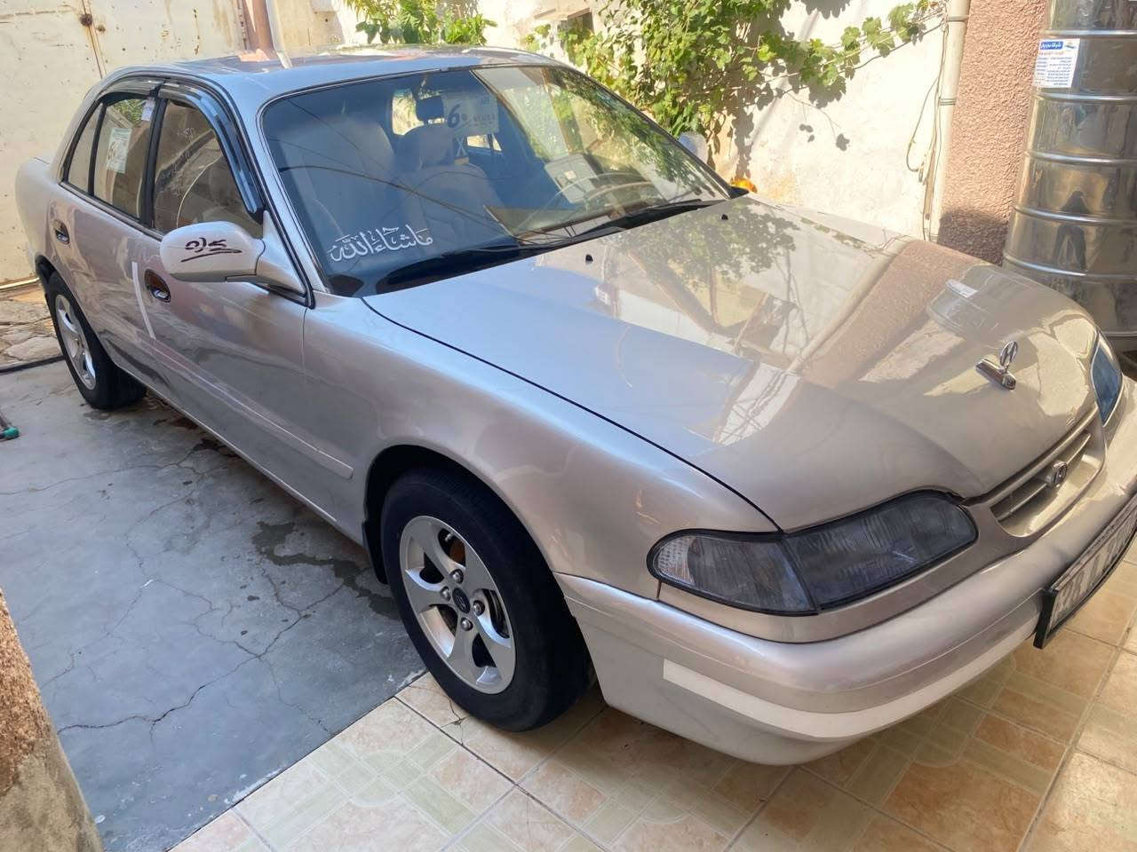 سلام عليكم سوناته تو للبيع موديل 1994 سنوية لل2031 رقم نجف دولي بسمي مكينة 2000 مفتوح كير ومكينة جدد تخم تاير جديد صدر امامي خلفي جديد كهربائيات كله شغال على البلاد داخل شركة مابيه لا كص ولا خياس شرط التحويل المكان ديالى بعقوبة السعر 44 وبية مجال الرقم ***********
