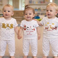 طقم بيبي • قطن ناعم • شارع سناتر