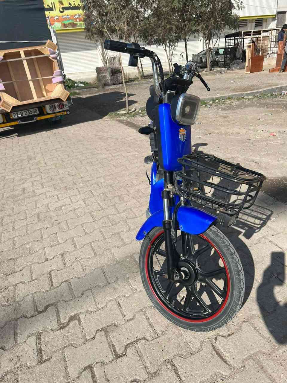 سلام عليكم
دراجة شحن فول مواصفات 
4بطاريات دبل 
سرعة 85 
نظافة فول 
مثبت سرعة 
مواصفات فول
العنوان كركوك


**إذا كنت صاحب هذا الإعلان وتريد حذفه لأي سبب، رجاءا أرسل رسالة إلى الدعم الفني**