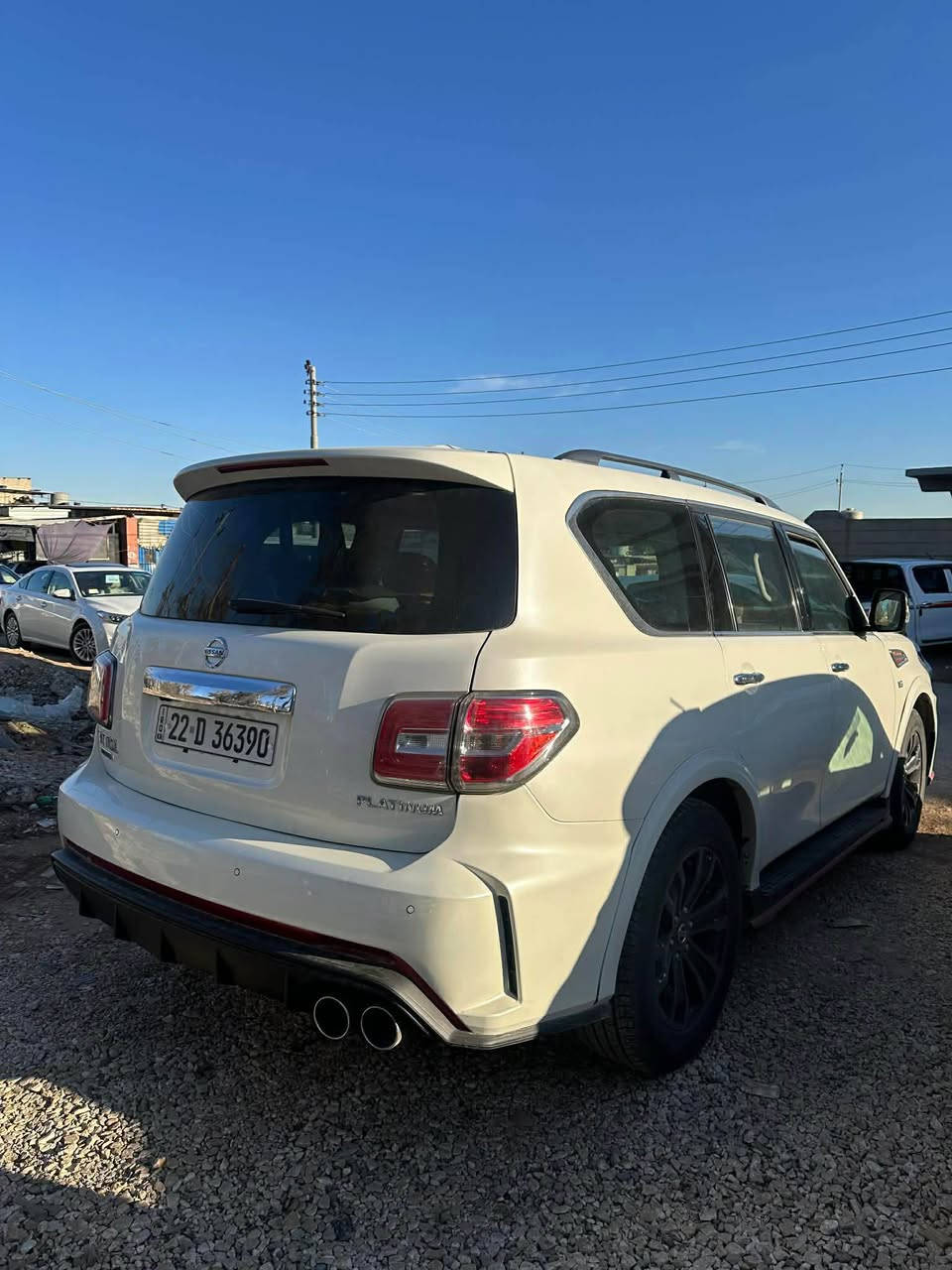 نيسان ئارماده پلاتينوم فول مواصفات موديل ٢٠١٧ مواصفات سلايت كوشن جلد ناو قيسىيى كوشين ساردو گه رم كه له ديفيدي كوشينvip يه ك پارجه بوياغه گير مكينه  بشرت نكراوه ته وه رقم سنوى نويه به ناو خومانه نرخ ٢١٨ ژم واتساب *********** أربيل, العراق
