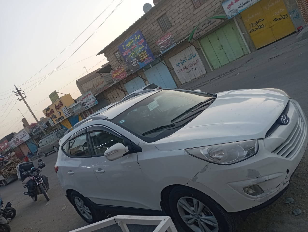 - إلسلام عليكم 
- هونداي توسـان 
- خَليچي 
- مُديـل 2012
- سـنويه چديده ، رقم بغداد الدولي مميز باسمي 
- كير ، محرك ، حداديه  ، كـله چديد 
-  صُبغ ، ابيع عام 
- السعر 105   وبيها مچال 
- للاتصال *********** مكان السياره حله مركز
ترهم مراوس
