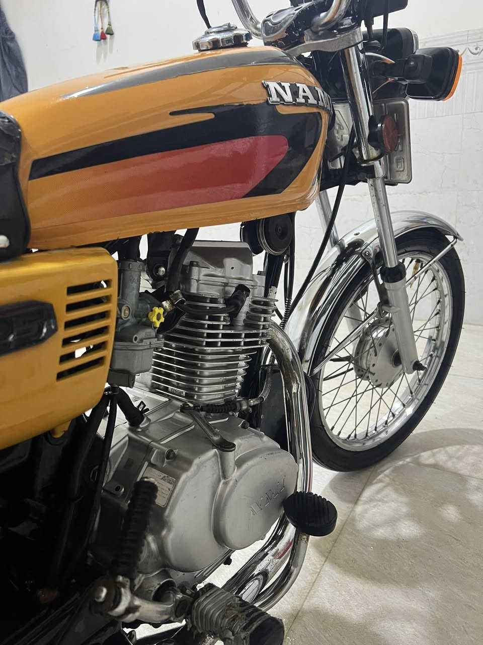 سلام عليكم نامه شلامجه  2021 اصل رقم وسنويه 2030 دراجه جديده احله من تصوير كله بلاد عله وضع شركه يعني مو مثل بقيه معمرات تجاري لون اصفر   سعر 1.750 مكاني بصره شط عرب الجزيره ***********
