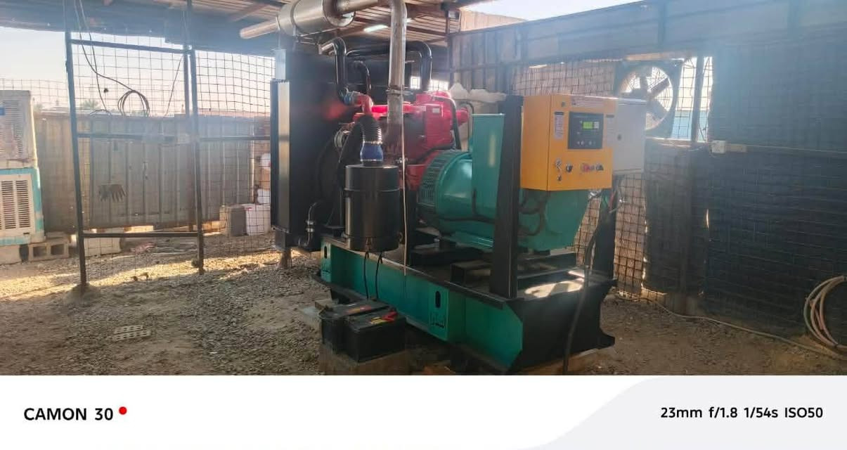 موقع للبيع
مولده دايو دوزان ثلاث كورات الحمل ٢٥٠ أمبير أجازه ١٥٠ كيفي ارض دوله للاستفسار اتصال عل صاحب الموقع 
***********
