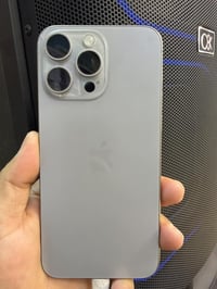 ايفون 15 برو ماكس 256 الجهاز اخو الجديد بي طخه بالضهر جدا بسيطه موضحه ...