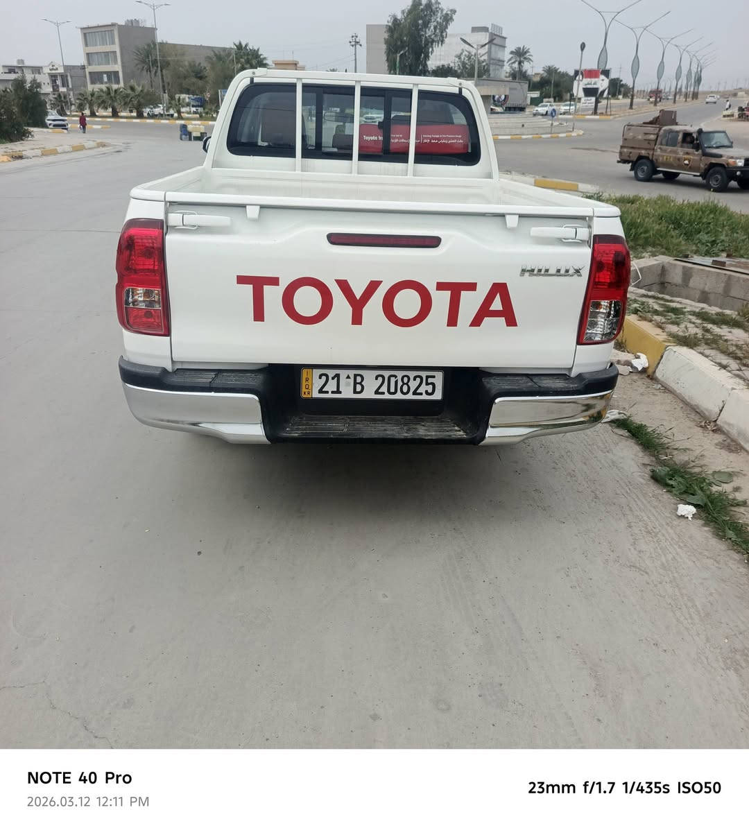 تيوتا هايلوكس ضمان ثلاث سنوات شركه 2025سياره جديده مكفوله كفاله عامه وضع الشركه مواصفات ساز كير عادي رقم سليمانيه تحويل مباشر السعر 246 بها مجال رقم شمالي بس بيع او مراوس  حسب القناعه استفسار اتصال 📞
***********
