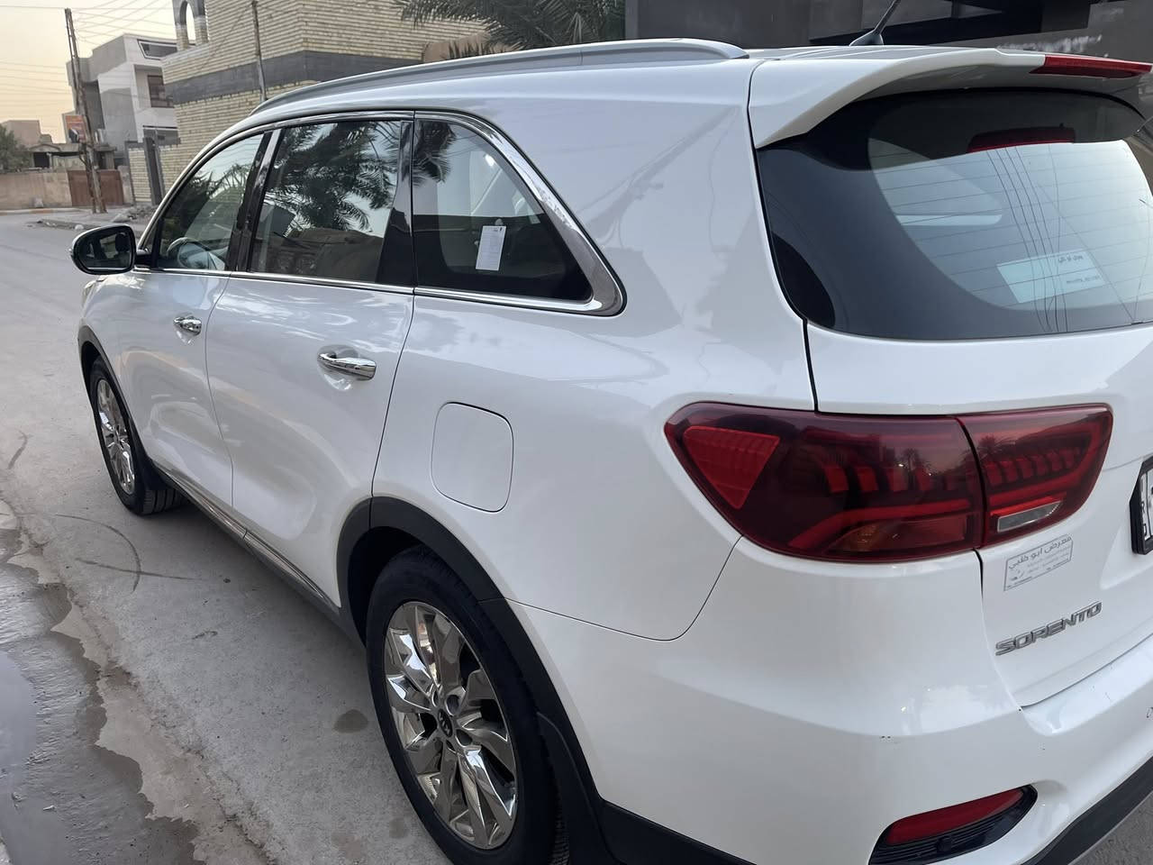 ‏‎سلام عليكم
للبيع 

كيا سورنتو 2020 خليجي  
 
بيها جاملغ امامي جهة عكس السايق مبدل والجاملغ الاخر تكحيل وبارد
السياره ماشيه 81820 الف 
6 سلندر 3.5

7 راكب 

3 قطع تبريد 

بصمة 

بصمة ابواب 
 

جنطة كهربائية 

جنطة ذكية 

كشنات جلد

كشنات كهرباء 

مانع نزلاق 

5 انظمة قيادة 
8 سرع الگير 

نظام ترحيب 

4 جامة اوتو 

ويل كروم 19

حساسات امامي و خلفي 

اشاير بل مري 

كروز سرعة 

تحكم استرن 

لايت زنون 

سيارة بعد بيهة هواي مواصفات 

🟩 السعر المطلوب  _ ( 275 $ )💸💸                            
 

لاستفسار الاتصال ع الارقام التالية 📲📲
***********
***********

تحياتي لجميع 🌹 🌸 🙏🏻
