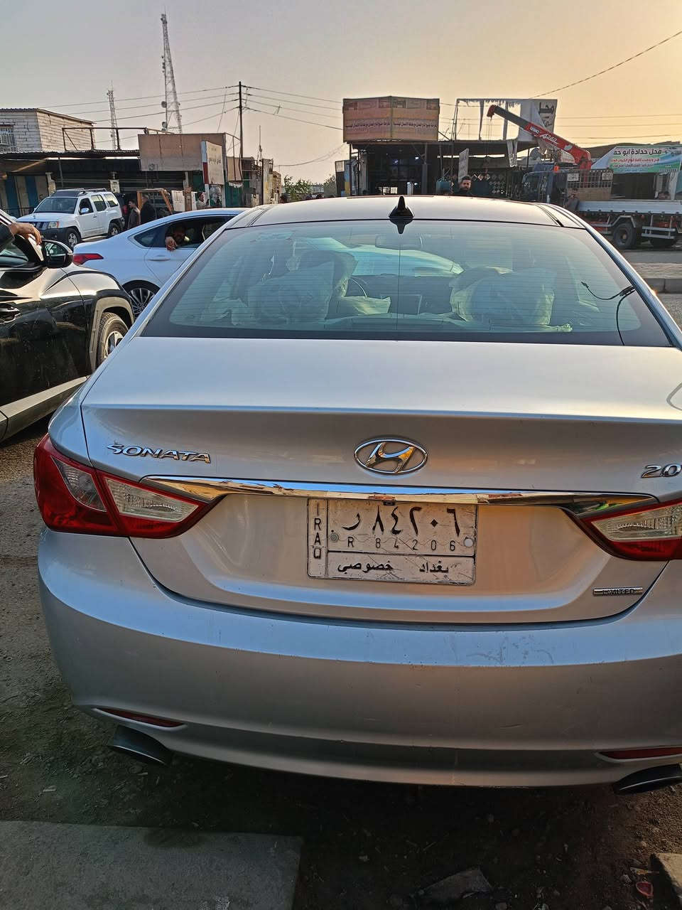 سوناته موديل 2012 وارد امريكي حادث بنيد وجاملغ السيارة فول مواصفات للبيع اومراوس السعر 107 وبيهه مجال العنوان ميسان حي الشهداء رقم الهاتف ***********
