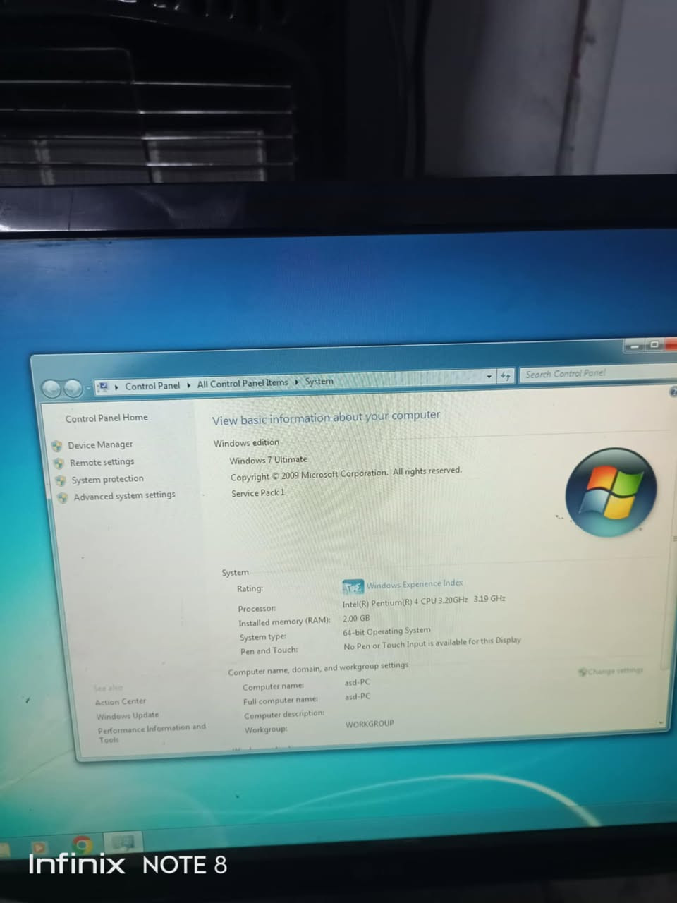 كيس pc مستخدم معالج بينتيوم رام 4 كيكا كارت 1كيكا خارجي هارد ميكانيكي 500 كيكا السعر 75 الف


**إذا كنت صاحب هذا الإعلان وتريد حذفه لأي سبب، رجاءا أرسل رسالة إلى الدعم الفني**