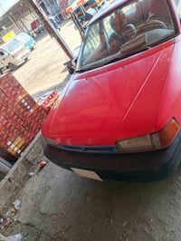 مازده البيع 323 موديل 1992 محرك بي خيط تبخير كير خير من الله صدر جديد ...