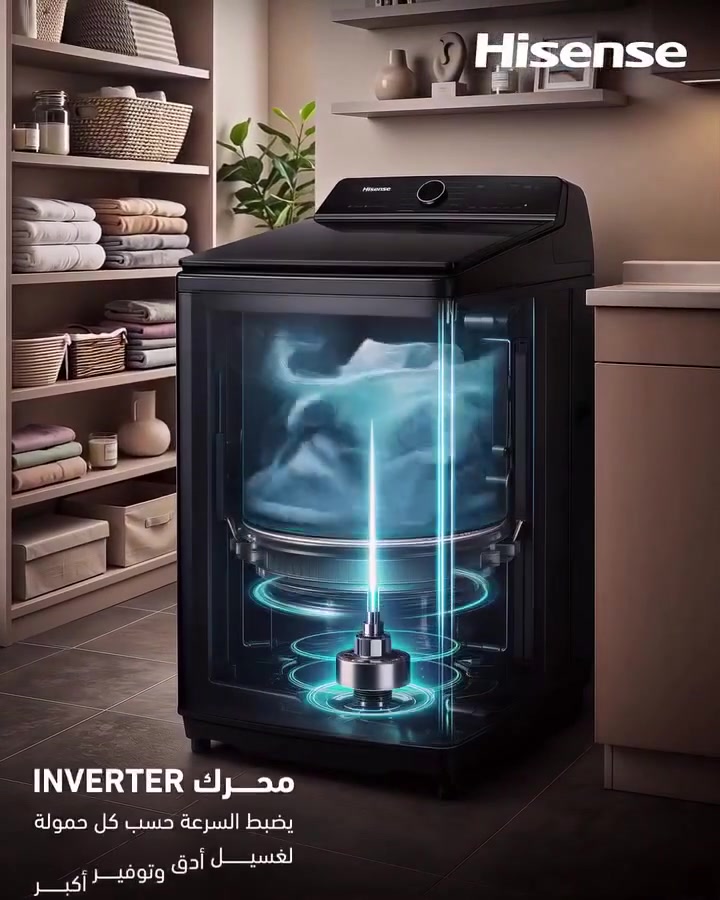 🔥 غسالة Hisense تحميل علوي – قوة تنظيف بتقنية حديثة!
💥 خلي غسيلك أسهل وأسرع مع أحدث التقنيات:
✔️ سعة كبيرة مناسبة للعوائل 👨‍👩‍👧‍👦
✔️ برامج غسيل متعددة تناسب كل أنواع الملابس
✔️ نظام ذكي لتوفير الماء والكهرباء 💧⚡
✔️ خاصية النقع لإزالة الأوساخ الصعبة
✔️ حوض ذاتي التنظيف للحفاظ على النظافة
✔️ غطاء بإغلاق ناعم وتصميم أنيق ✨
🎯 أداء عالي + توفير + راحة تام
#شركة_الهفهاف #اثاث_مودرن #اثاث_منزلي #اثاث_فاخر #أجهزة_كهربائية_صغيرة #اجهزة_كهربائيه #ترند #ترند_العراق #اكسبلور #اكسبلور_فولو #ترندات #اكسبلور #الشعب_الصيني_ماله_حل


**إذا كنت صاحب هذا الإعلان وتريد حذفه لأي سبب، رجاءا أرسل رسالة إلى الدعم الفني**