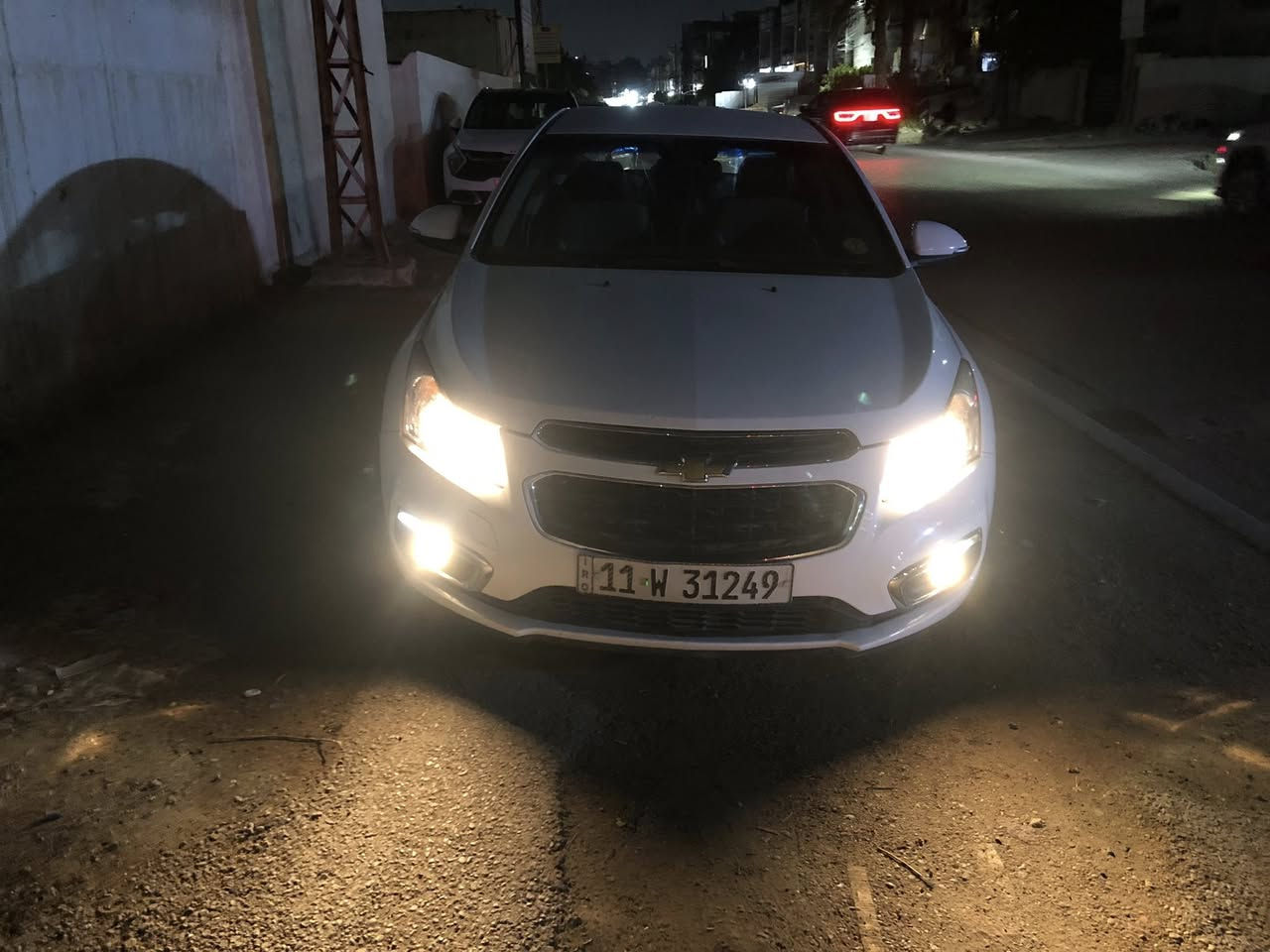 السلام عليكم
شوفرليت كروز 2016 سيارة نص فول ونظيفة مكانها بغداد رايدها ب 100$ وبيها مجال بسيط تكدر اتشوف الصور وتحكم عليها 

للتواصل :***********
