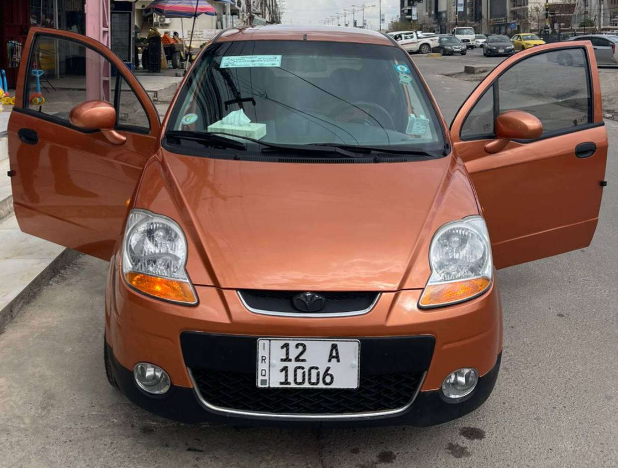 سبارك 2007  كوري بدون مشاكل لا بل كير ولا المحرك 
مثل الحديث 
للبيع 
ماشيه 100
فول اوتوماتيك
جام الشركة بشرط مامبدل جديد 
بيها بور 
جامات كهرب 
كاميرا وشاشة بيها 
قفل مركزي 
ويل كب 
بيها صبغ عام مال تقحيل شرط بدون معجون
صبغ رقم واحد بيها ضمان بشرط
بدون دواخل
تايرات وباتري جديد 
مابيها شي نقص 
المحرك والكير جديد
محرك شرط ما مفتوح جديد
محرك 3سلندر المرغوب لكون الاربعه ما اكو غراض عليها 
من صاحبها الشرعي 
رقم وهزه جديد نينوى
((( الرقم مامعاها  تستلم غير رقم ))) 
السعر 60$
سبير والعده مال الشركة
مكان السياره موصل 
للاستفسار
***********
***********
يوجد بيع وشراء السيارات المتضررة والجديدة داخل هذه
الصفحة
نستقبل عروضكم لبيع السيارات فقط من الشرعي نحن غير مسؤولين عن أي اختلاف بين الطرفين من تحويل + تِجيك السيارة عند السونار الي ما يفحص عند السونار ويأخذ ثقة من صاحبها أو يأخذ كلام يتحمل المسؤولية
 لكون فحص السيارة عند السونار ( 15 الف)
             (( نحن فقط دلالية  ))
((( يكون الاتفاق بين البائع والمشتري فقط)))
