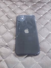 آيفون 11 عادي لون اسود تك سيم نموذج m الجهاز مستبدل شاشة اصلية شرط   ا...