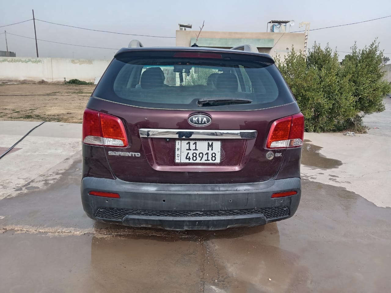 سيارة  كيا سورنتوا موديل ٢٠١٣ وارد أمريكي محرك ٢٤٠٠ جي دي اي بصمة تشغيل تحكم ستيرن اشاير بالمري تبريد شغال كير ومحرك خير من الله سيارة رغم بغداد بأسمي تحويل مباشر سعرها ١٢٢ ورقه وبيه مجال للشراي او مراوس حسب القناعة رقم التلفون ***********
