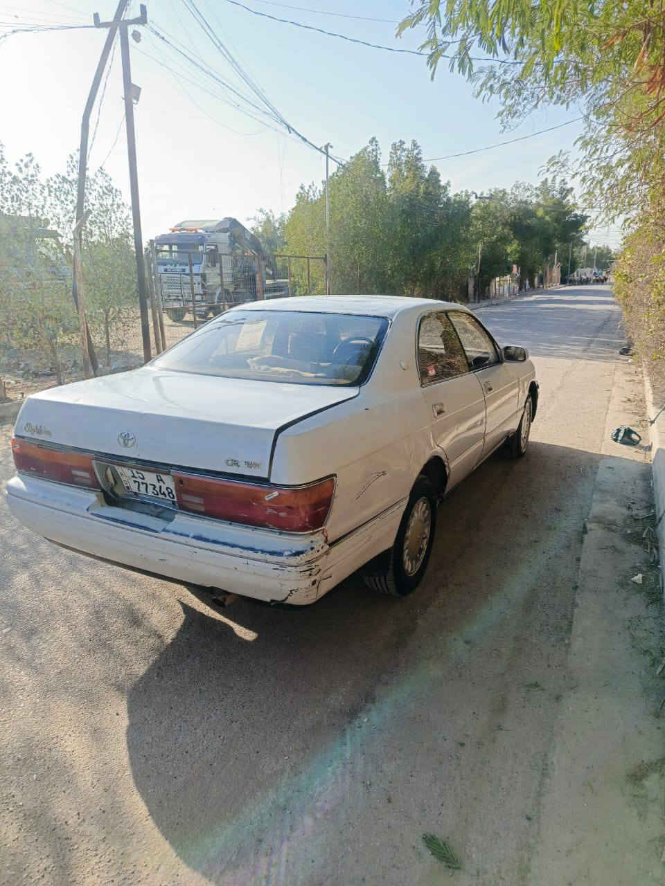 السلام عليك بطه منفصل94 بيه كصه رقم دولي انبار بسمي تحويل تاني يوم  سنويه لل 28 مكينه وكير مكفولات ترايك للبصره تخم تاير صدر جديد كهربائيات كله شغاله السياره كشره مو حلو السعر 31 وبيه مجال 
مكان السياره بغداد م ***********
