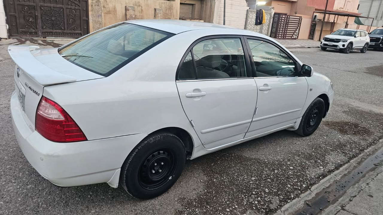 سلام عليكم كورلا نحله موديل 2007 سياره حلوه وجاهزه مابيه نقص صبغ بنيد + هلالات خلفيه  سياره جاهزه من كلشي كير محرك سنويه لل 2028 دفتر بانزين بيها مكاني كركوك 
*********** 
*********** 
سعر 88 بي مجال 
تشوفها غاليه اعبر المنشور بكلمه طيبه
