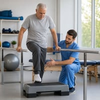 🦵✨ بعد عملية تبديل مفصل الورك، تبدأ مرحلة مهمة لاستعادة الحركة والثقة ...