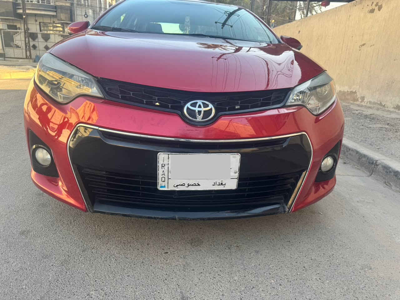 السلام عليكم اخوان للبيع بدون مراوس
كورلا موديل 2014  فئة (S)  وارد امريكي 
رقم بغداد مواصفات فتحة سقف شاشة  كاميرا خلفية تحكمات اشاير بالمري 
حادثها صندوق  (بدون ايرباك) جاملغات خلفية + الابواب  كلير فقط لتوحيد اللون بدون تبديل او كص بجم كبس ليبل واحد تبريد و  تدفئة شغالة كير جديد تم استبدالة مع دهن الهيدروليك قبل اسبوعين مكينة بلادية مكفولة حدادية جديدة ويل كب اصلي  وسيارة ع الفحص ومال جناي وبالعافية ع الياخذها  لان بدون اي نقص 
التوفيق للجميع
مكان السيارة كرادة خارج متواجد بعد الساعة ٥ العصر
السعر المطلوب 11500 وبيهة مجال للشراي  
للاستفسار الاتصال 
‏***********
