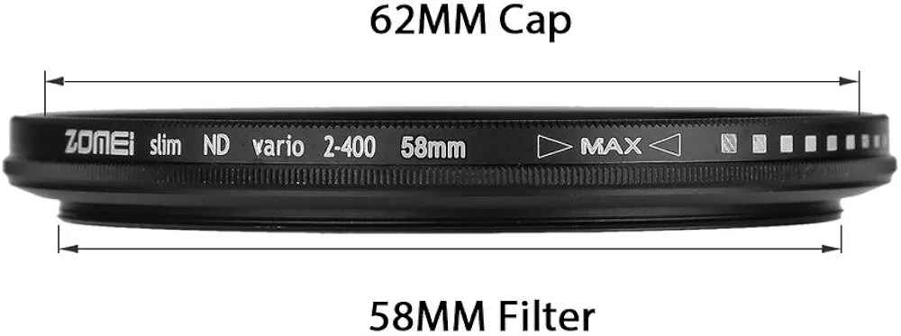 زومي 58 ملم الترا سليم ND2-ND400 فلتر عدسة متغير الكثافة محايدة قابل للتعديل فلتر الترا سليم ان دي زجاج بصري،

فلتر قياس 58mm جديد السعر 25 الف بغداد, العراق


**إذا كنت صاحب هذا الإعلان وتريد حذفه لأي سبب، رجاءا أرسل رسالة إلى الدعم الفني**