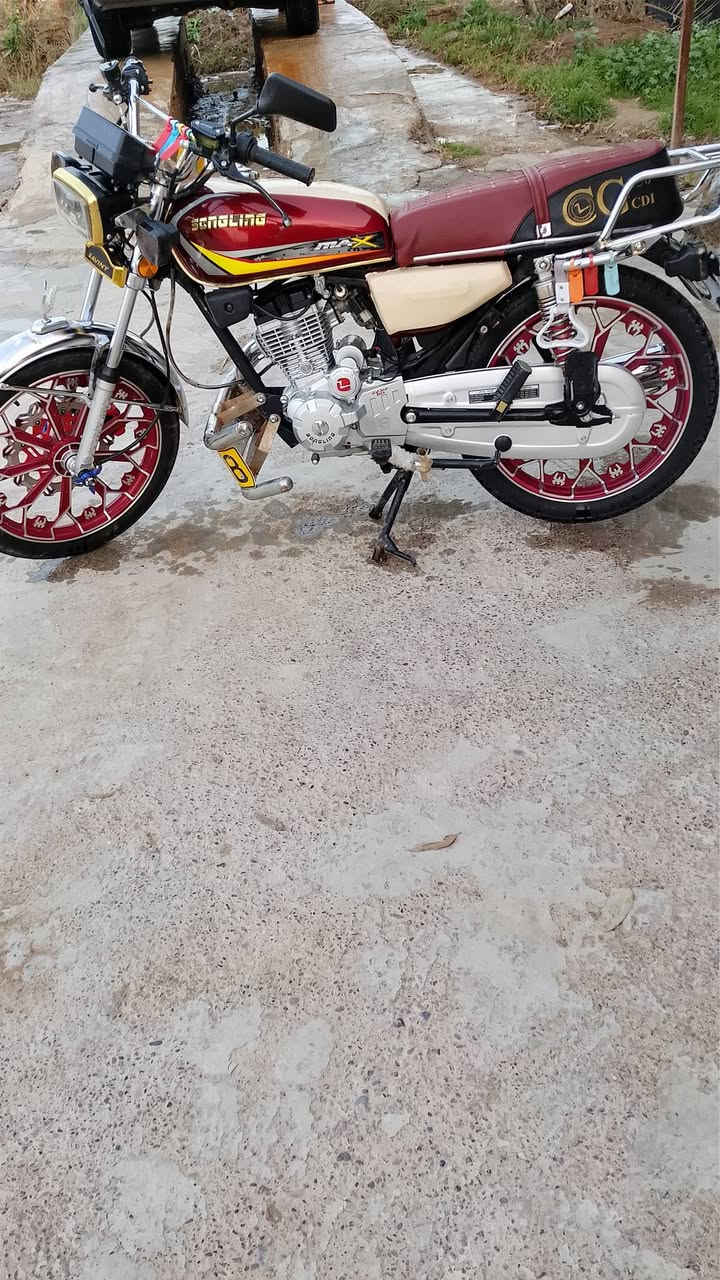 سلام عليكم دراجة سيفان موديل 2024طلعة 2025دراجة نيضيفة شوف عنكم دراجة كلج عمبار دهن واير مكان دراجة ديالى الحديد سعر850وبه مجال للشراية***********
